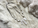 Trinity quartz necklace
