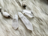 Trinity quartz necklace