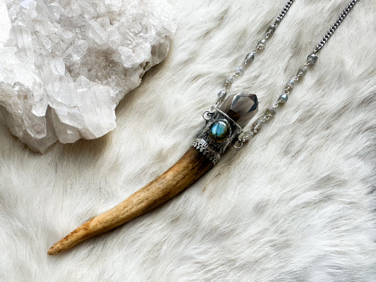 Forest Spirit magic wand necklace