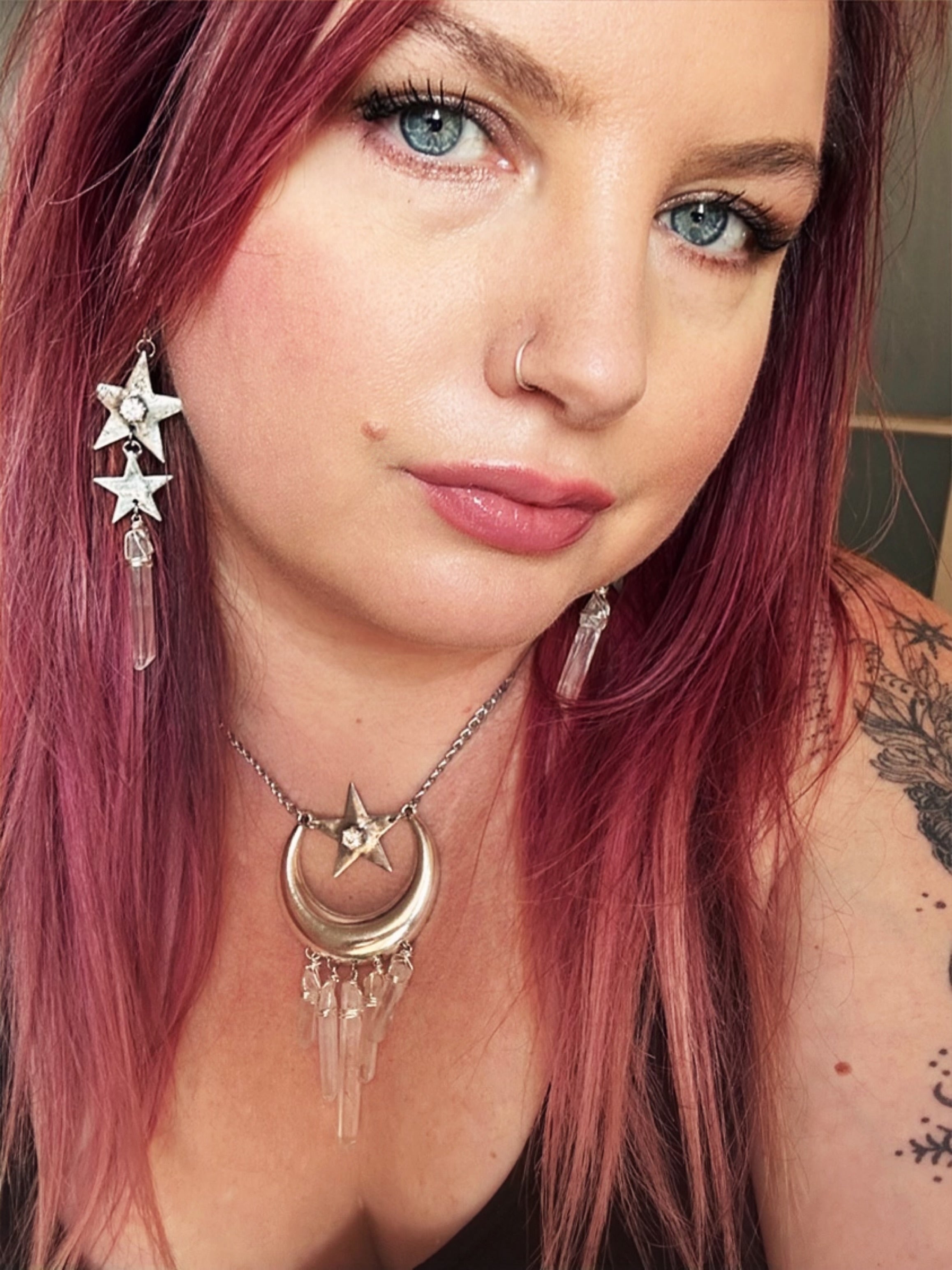 Harnessing the Stars earrings