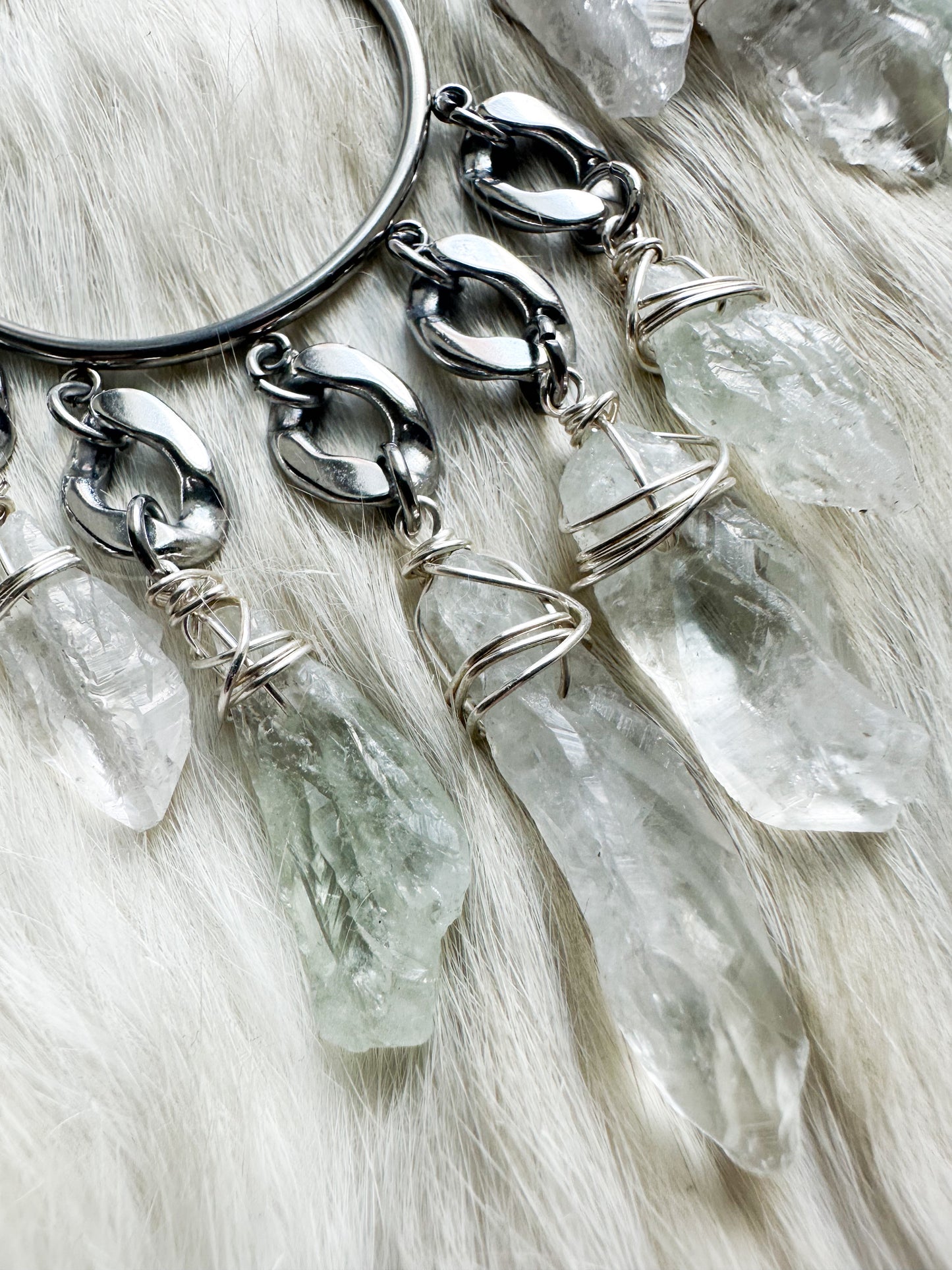 New Horizons hoop earrings