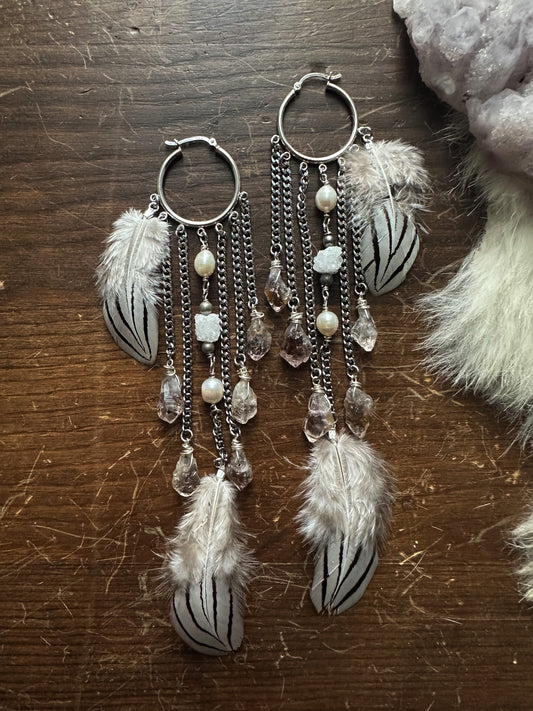 Angelic Priestess earrings
