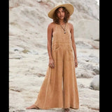 Free People Cypress Ave jumpsuit size XL in chocolate brown new with tags