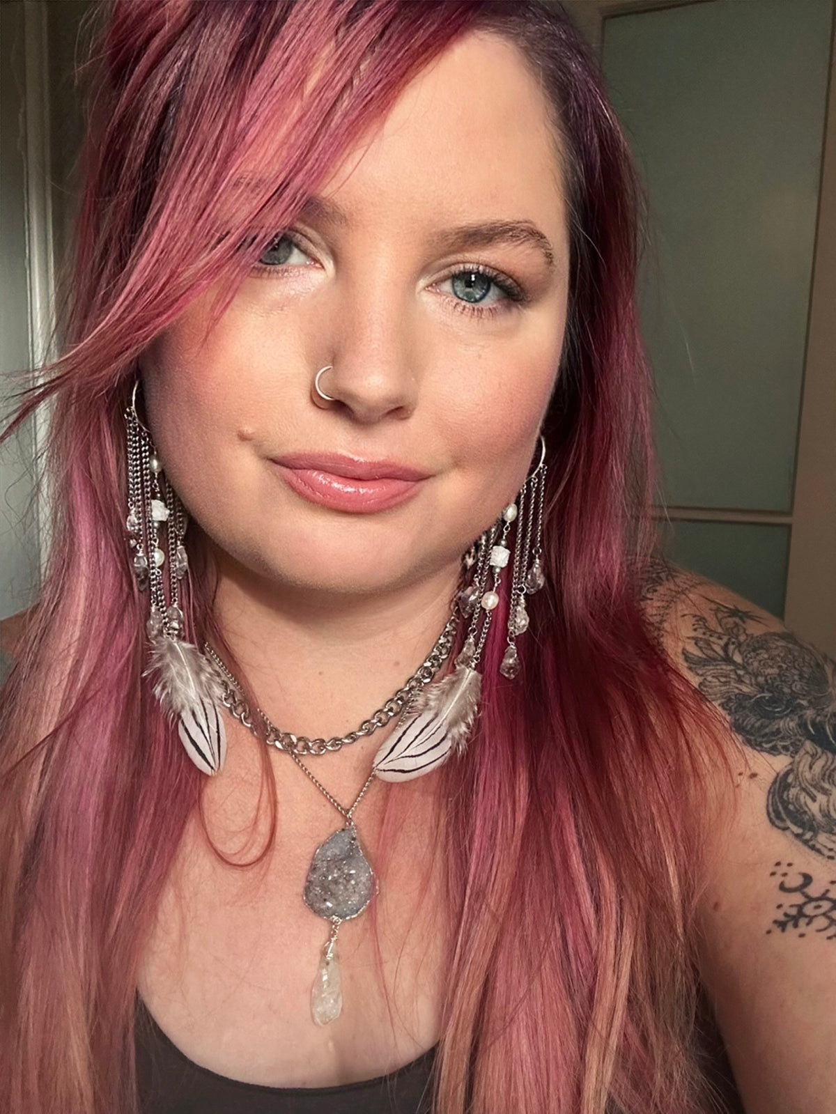 Angelic Priestess earrings