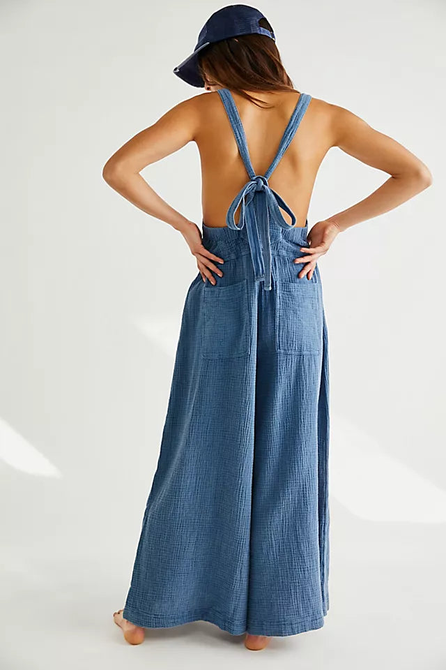 Free People Cypress Ave jumpsuit size XL in chocolate brown new with tags
