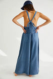 Free People Cypress Ave jumpsuit size XL in chocolate brown new with tags