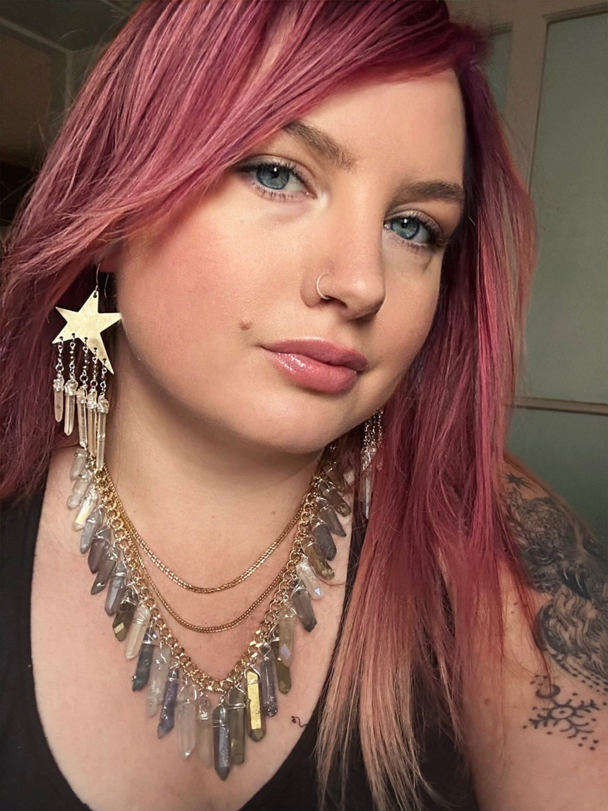 Star Queen earrings