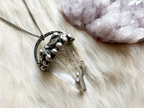 Power crystal necklace