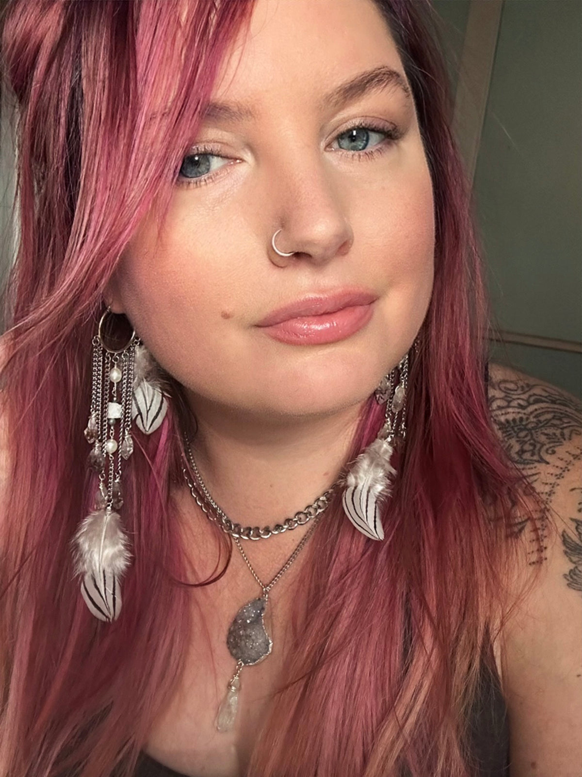 Angelic Priestess earrings