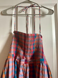 Free People Extratropical maxi dress in plaid size large new with tags