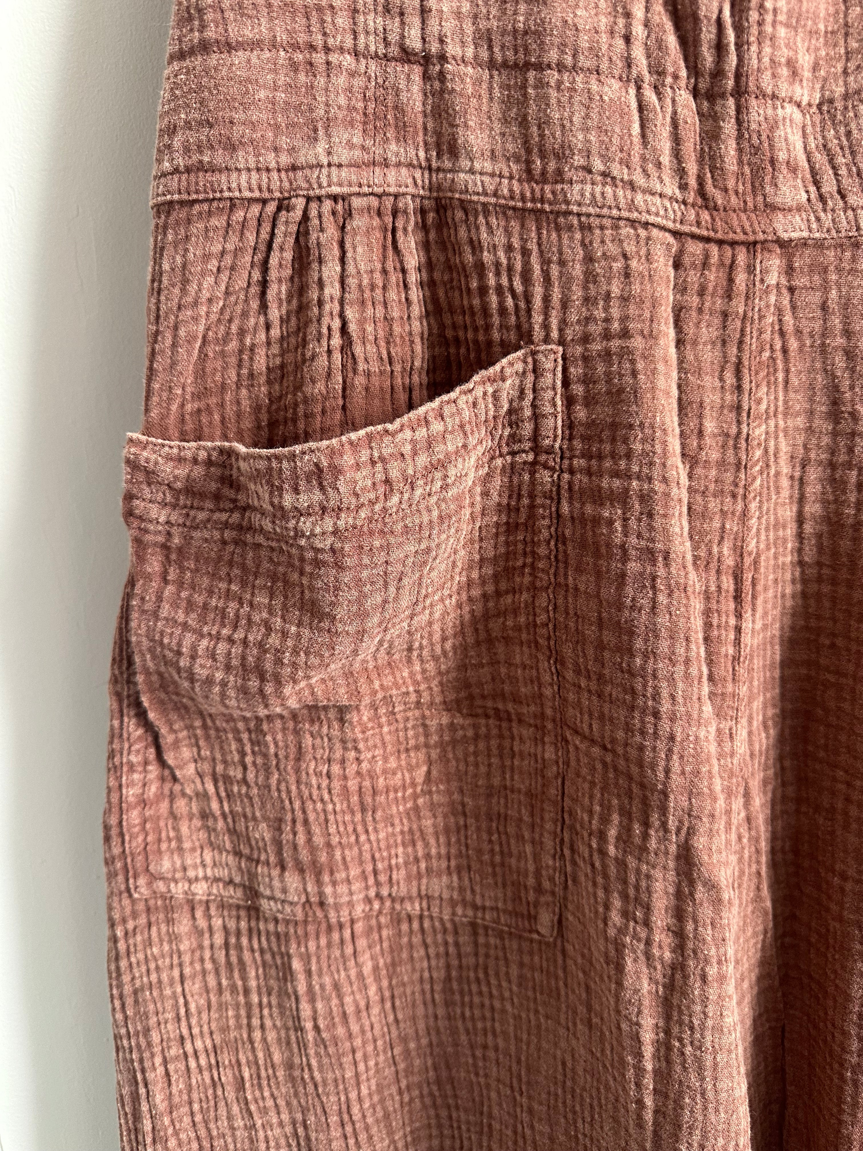 Free People Cypress Ave jumpsuit size XL in chocolate brown new with tags