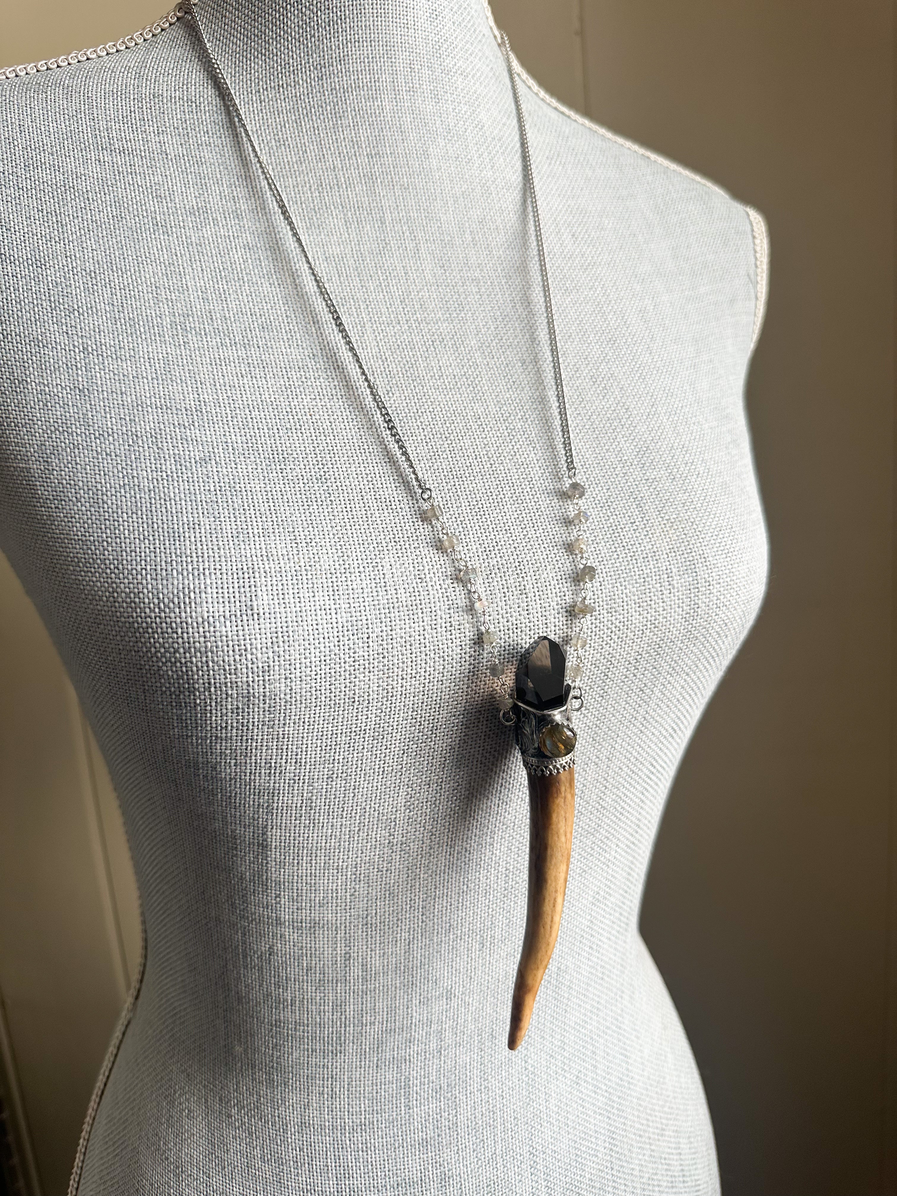 Forest Spirit magic wand necklace