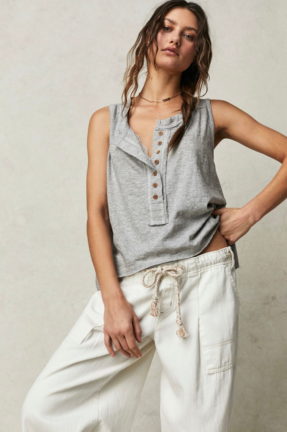 Free People Josie Henley tank size large new