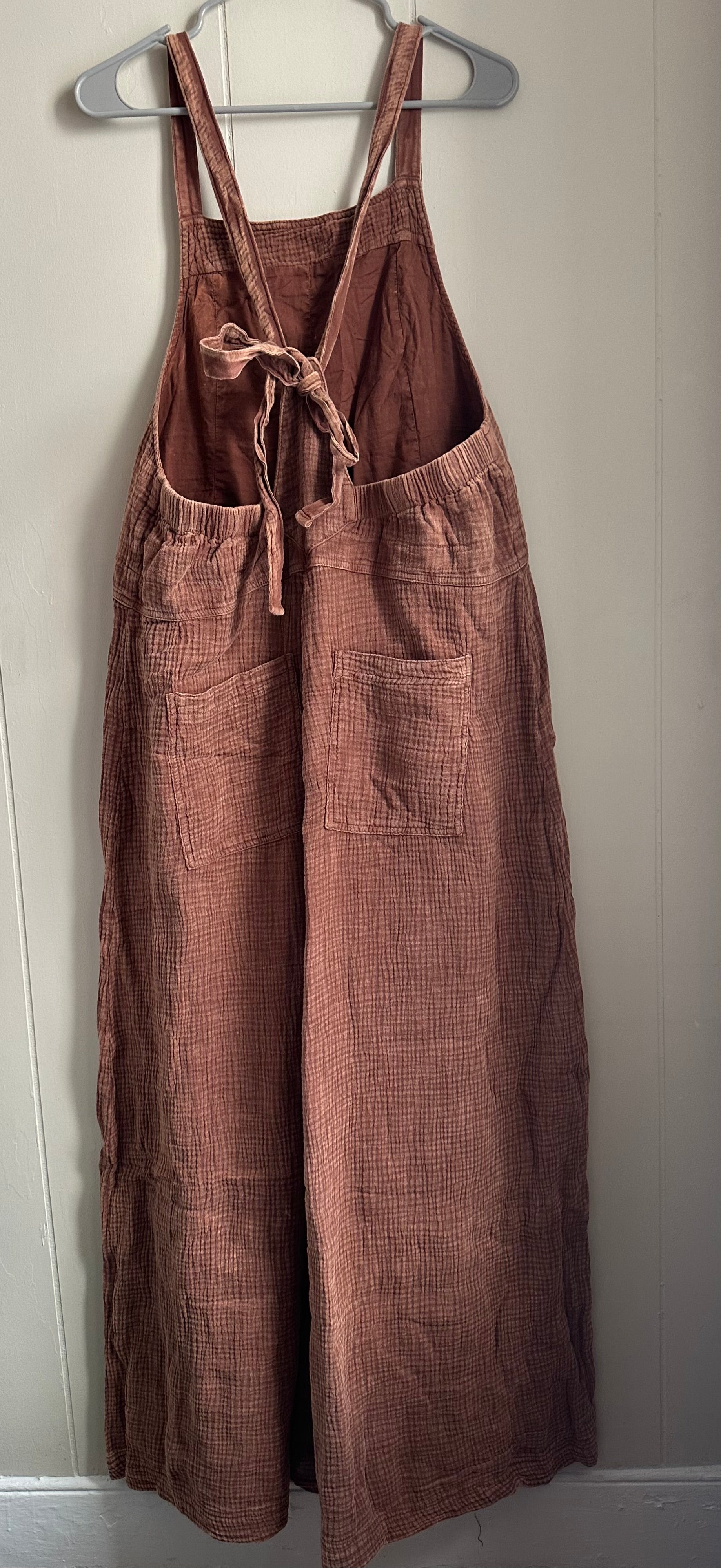 Free People Cypress Ave jumpsuit size XL in chocolate brown new with tags