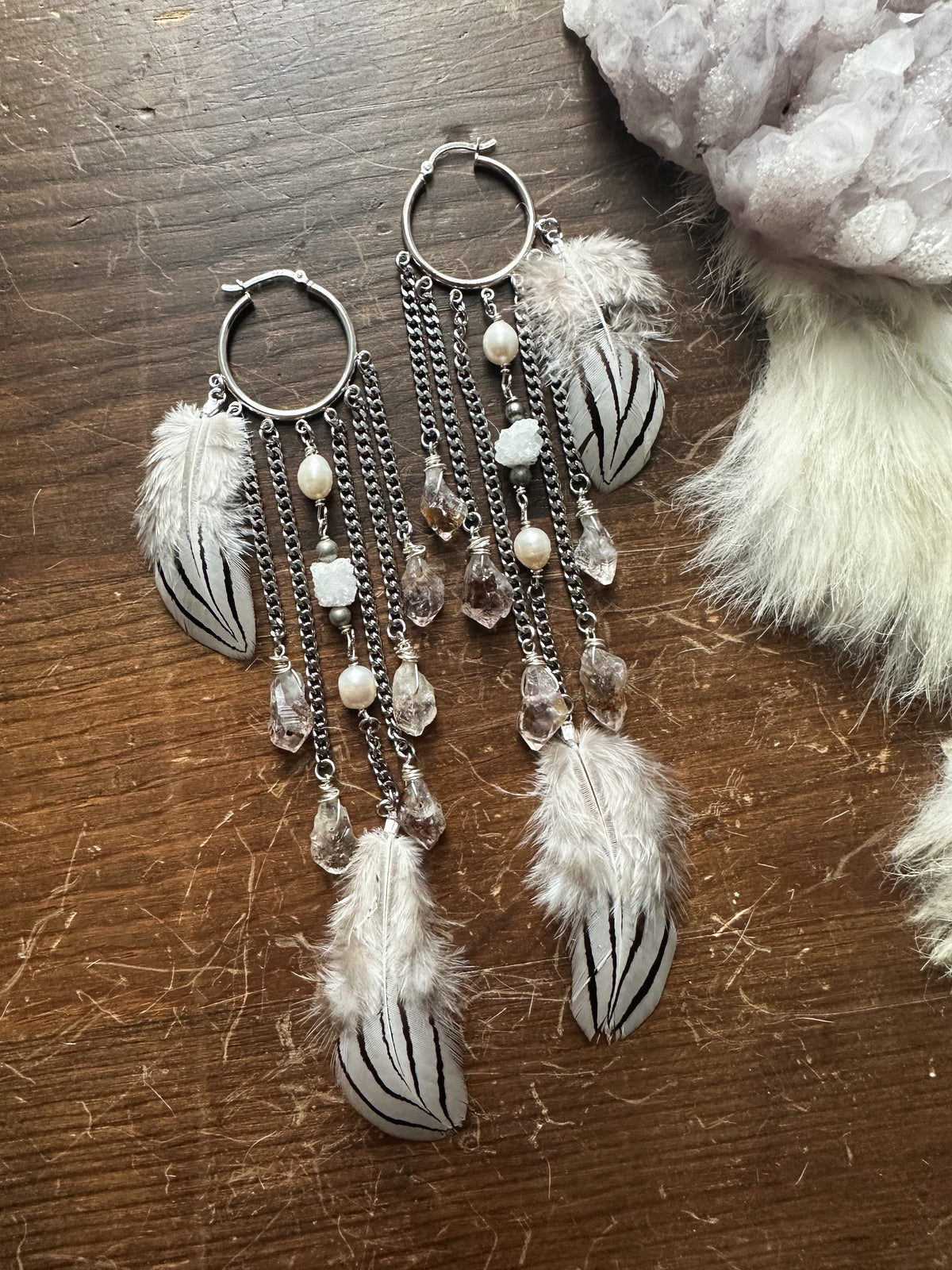Angelic Priestess earrings