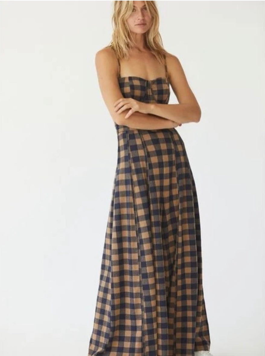 Free People Hold Me Tight jumpsuit size large new with tags
