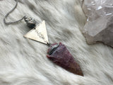 Earth Warrior lariat necklace
