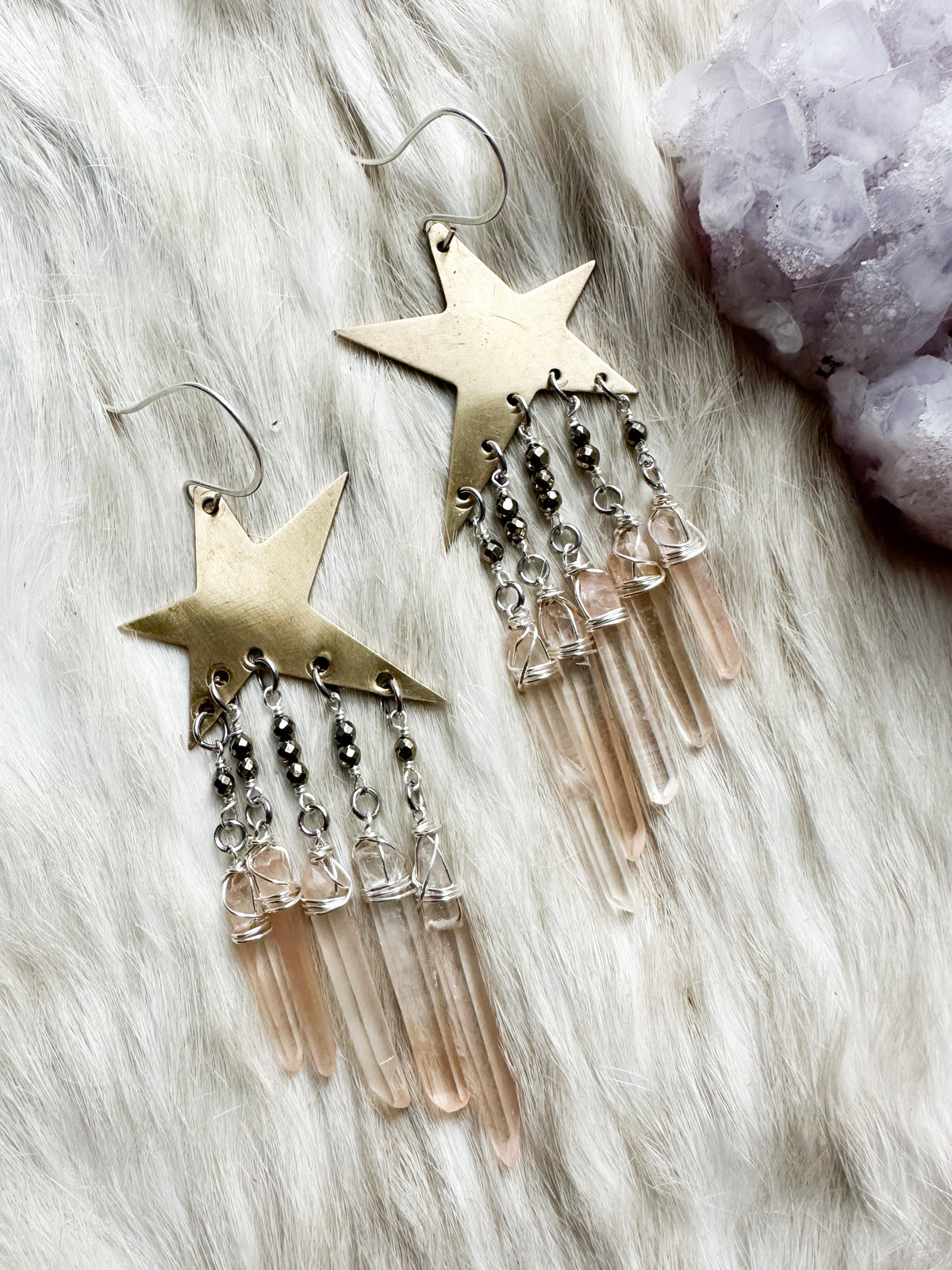 Star Queen earrings