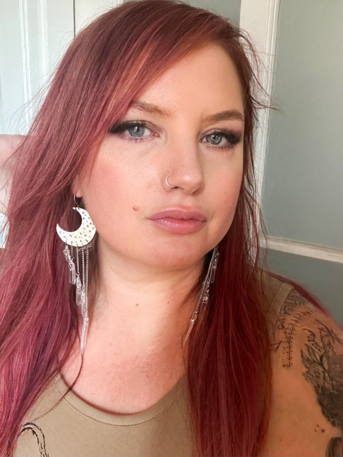 Celestial earrings- made to order