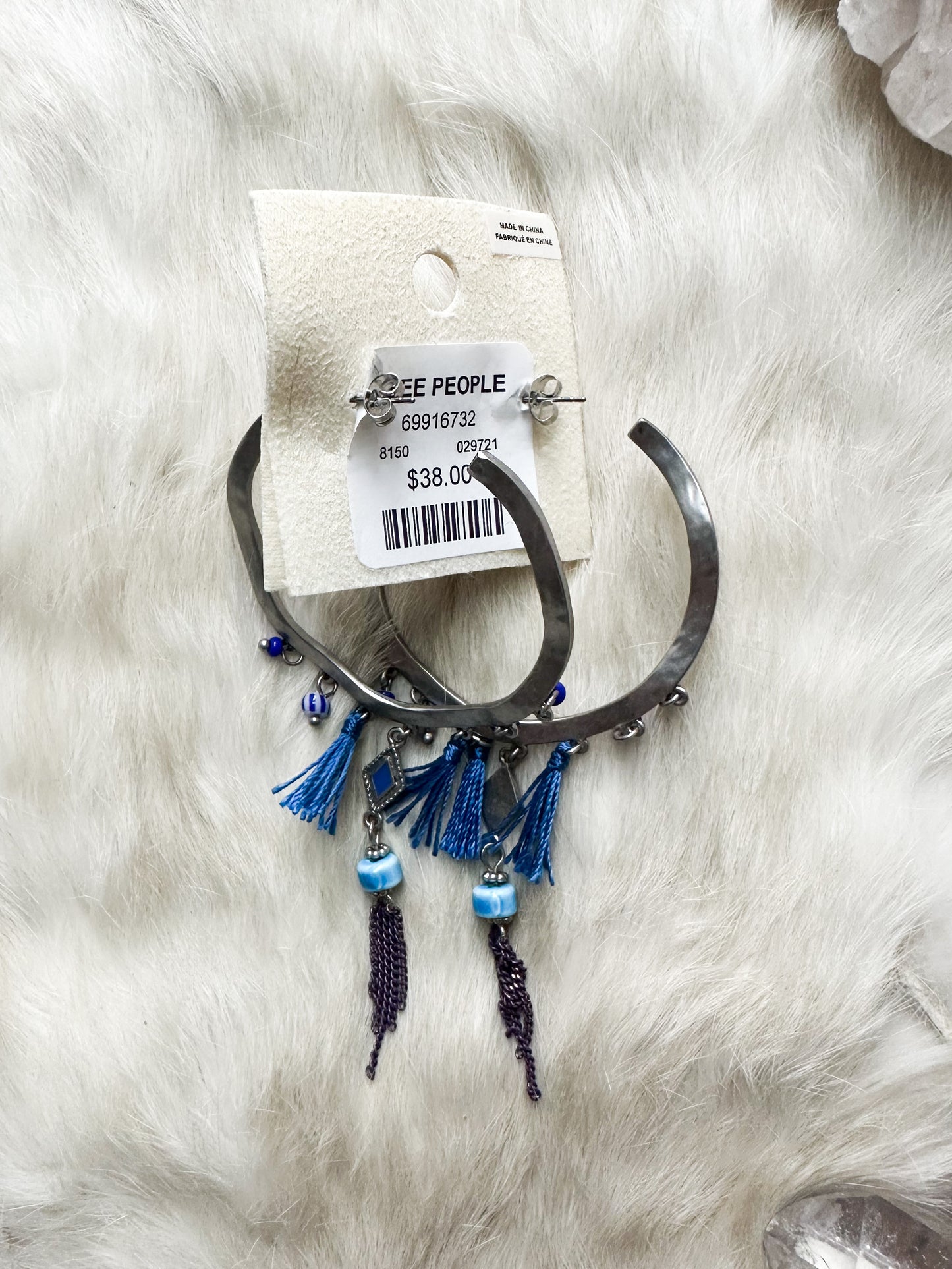 Free People Come Back Baby hoops earrings
