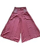 Free People smocked waist wide leg pants size M new