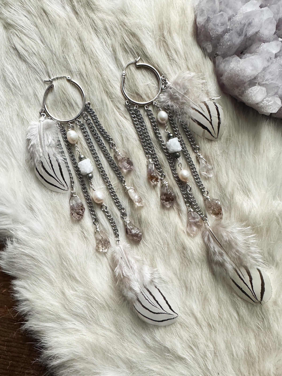 Angelic Priestess earrings