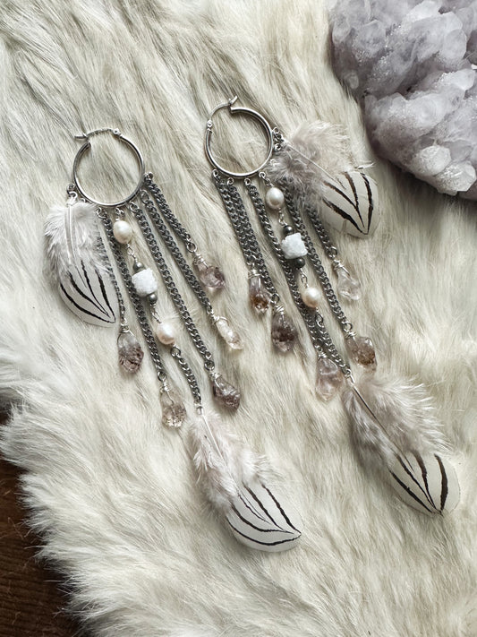 Angelic Priestess earrings
