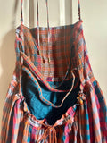 Free People Extratropical maxi dress in plaid size large new with tags