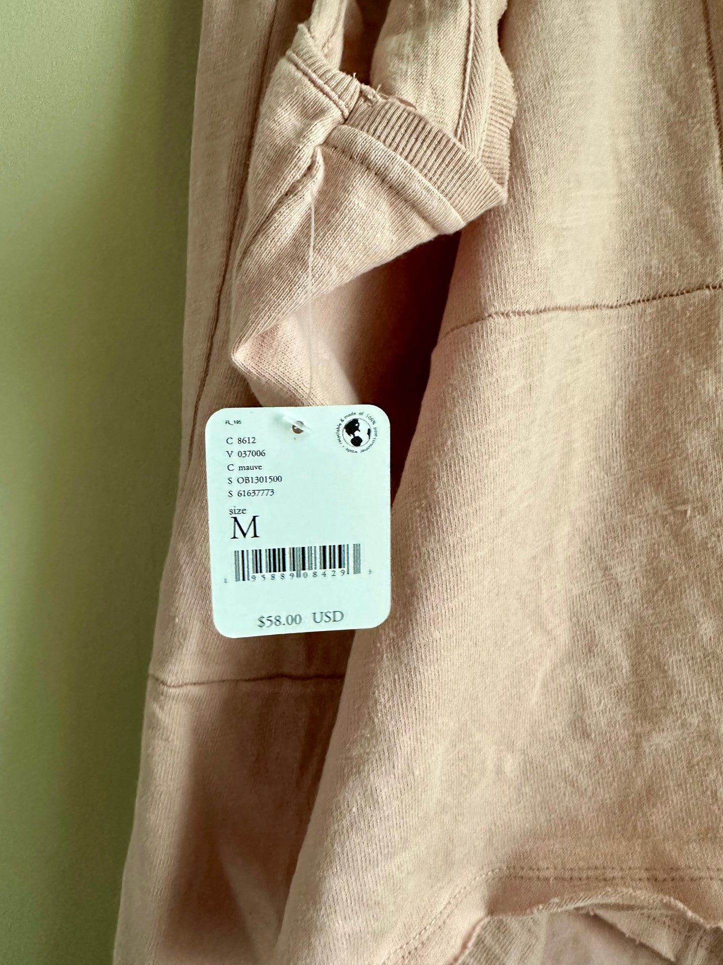 Free People Movement Tell Me About It tunic tank with pockets NWT size M