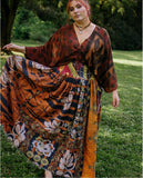 Kantha Bae Silk Magic Maxi convertible maxi skirt/dress free size brand new