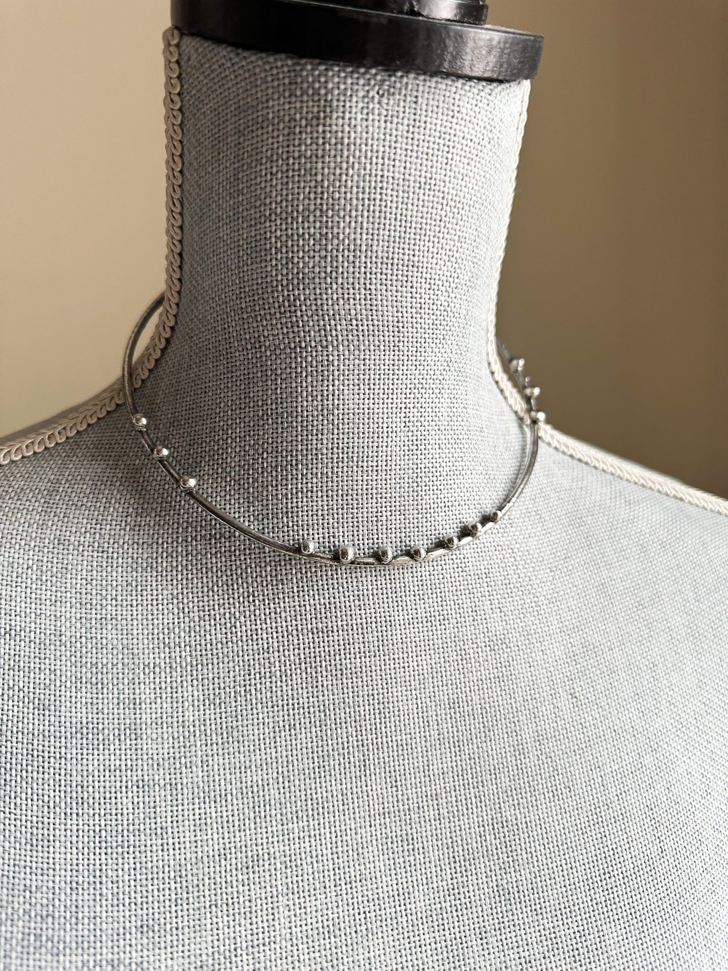 Studded neck cuff