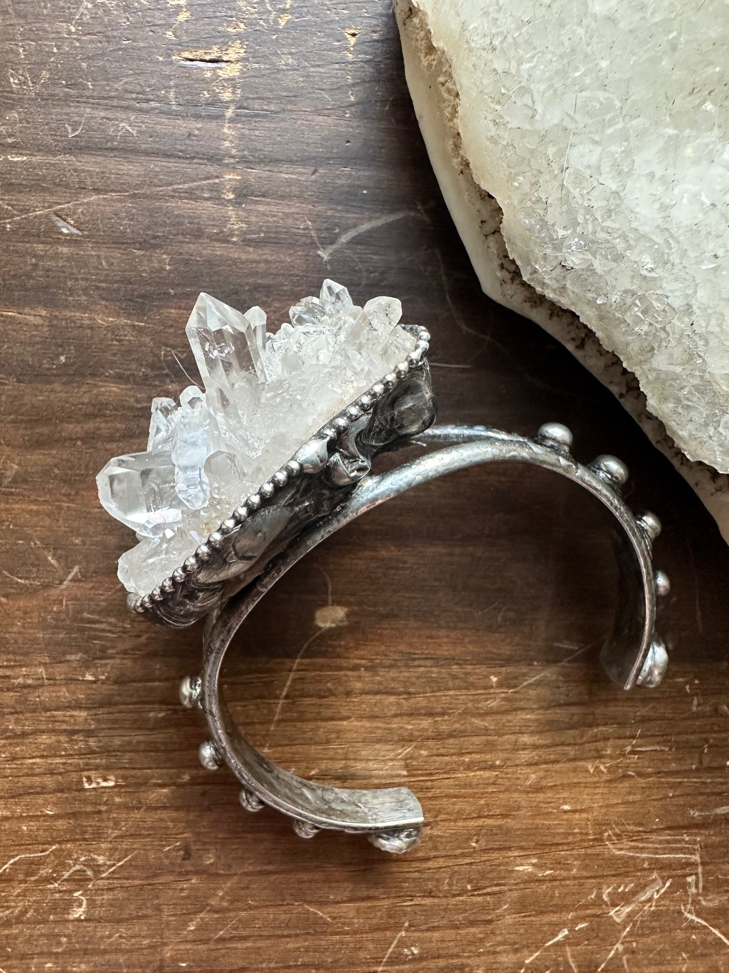 Quartz Cluster Power Cuff